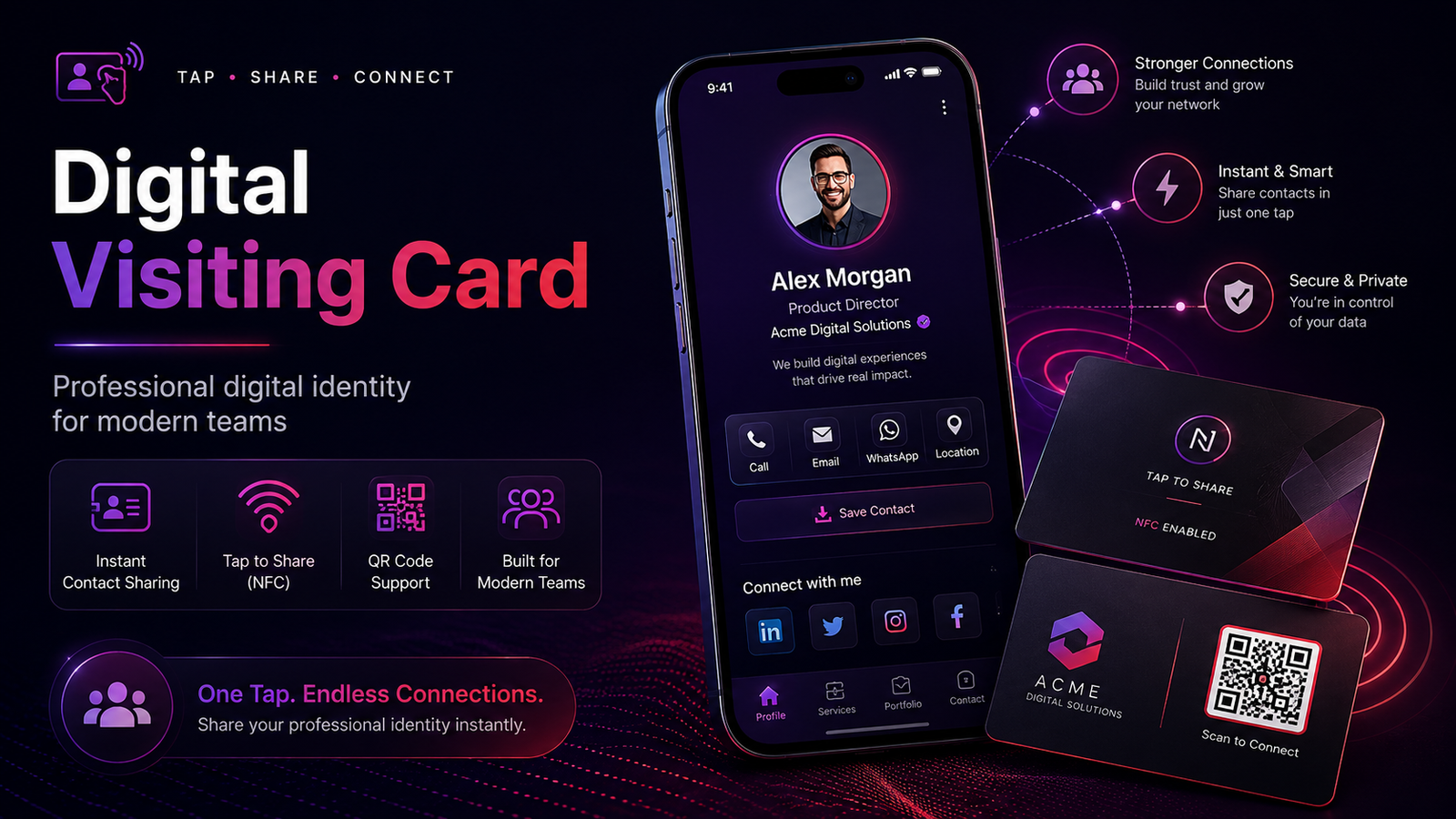 Digital Visiting Card