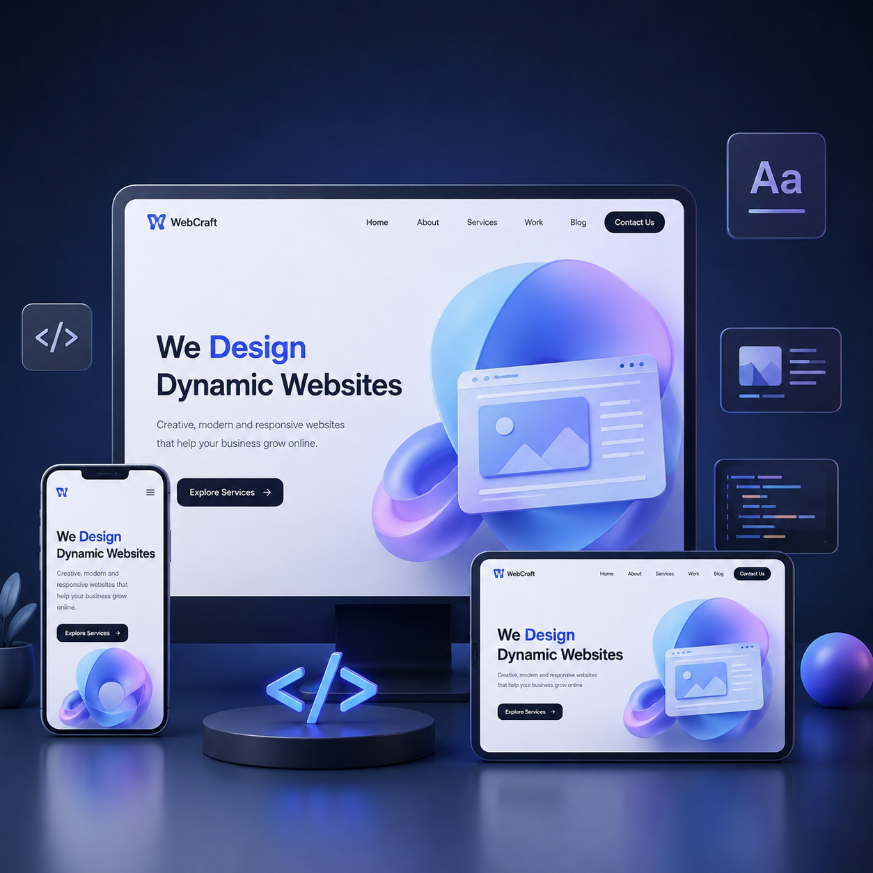 Dynamic Website