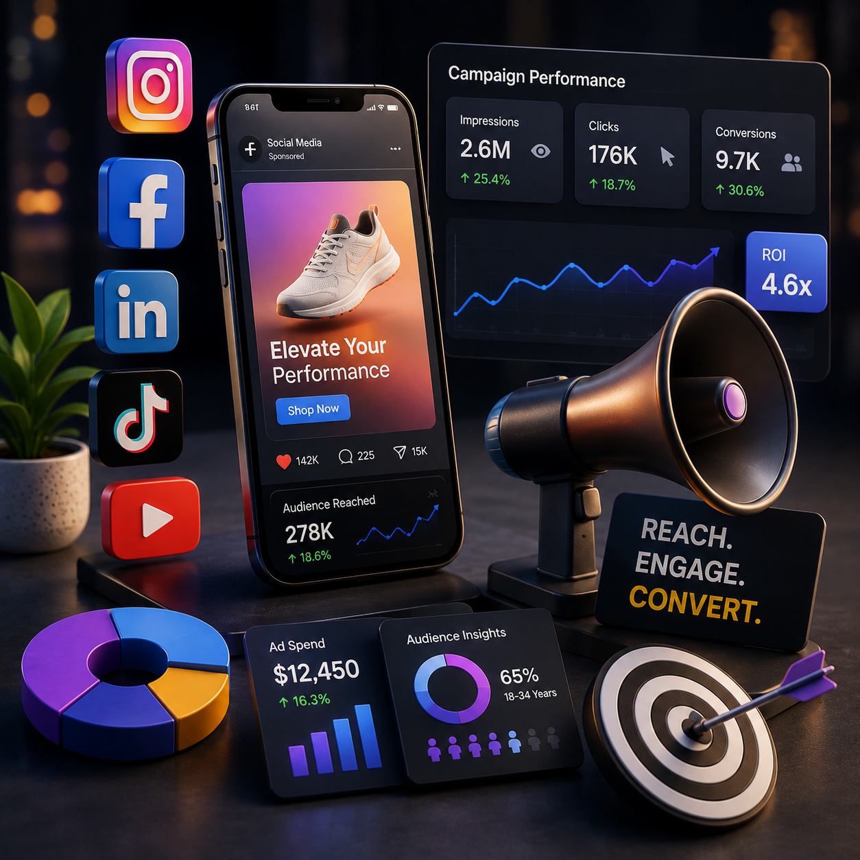 Social Media & Paid Campaigns