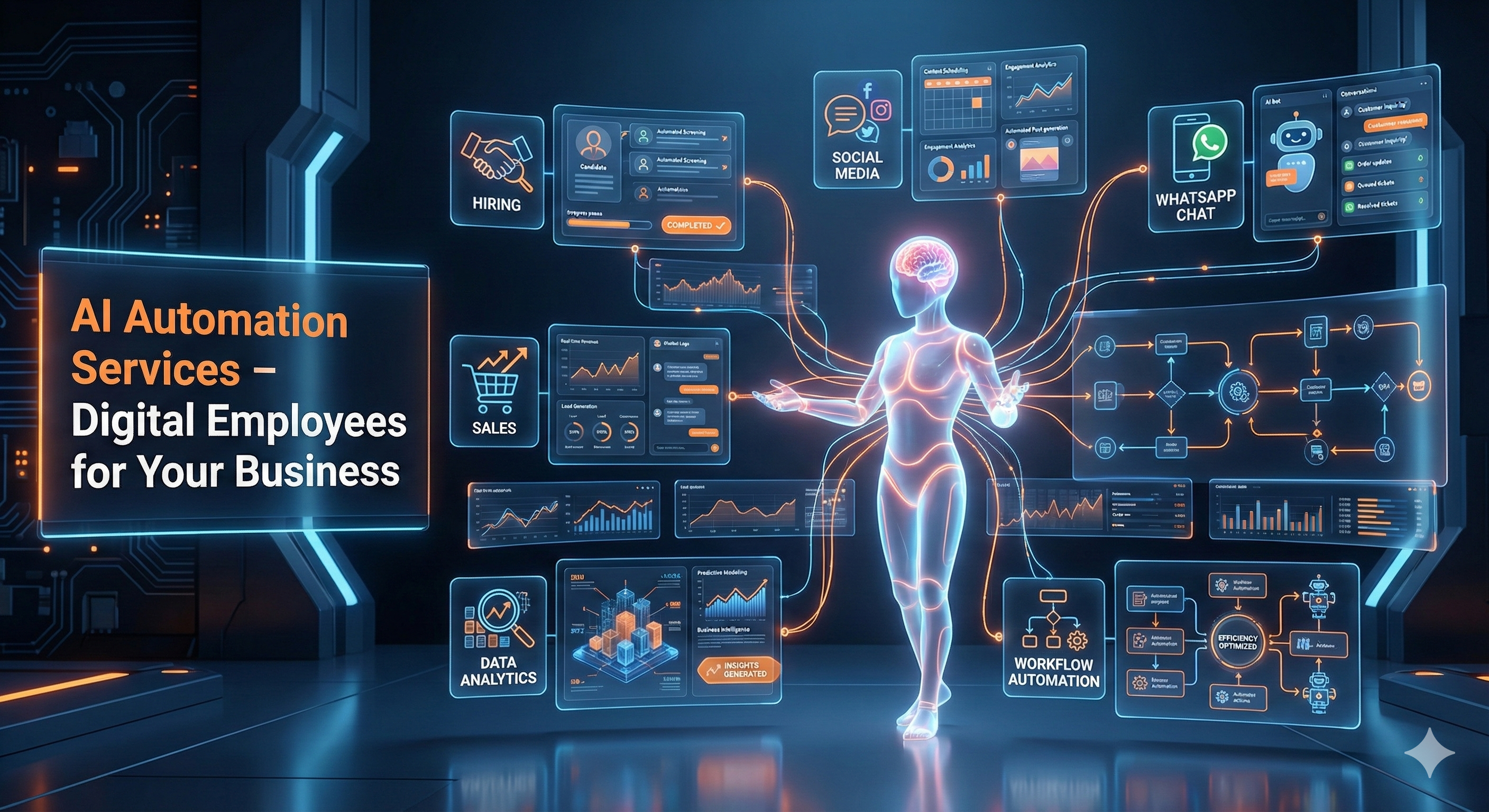 AI Automation Illustration